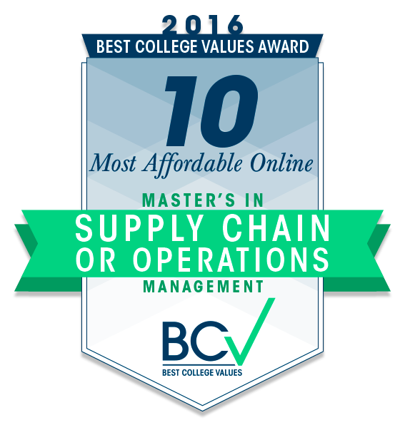 10 Most Affordable Online Master’s Degrees in Supply Chain or Operations Management 2016 Best