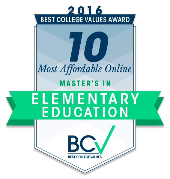 10 Most Affordable Online Master’s Degrees in Elementary Education 2016