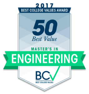 50 Best Value Master's in Engineering 2017