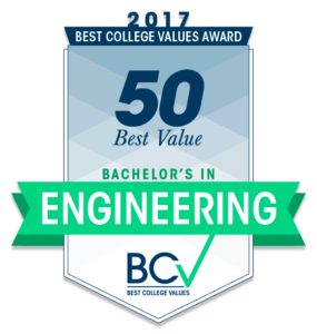 50 Best Value Bachelor's in Engineering 2017