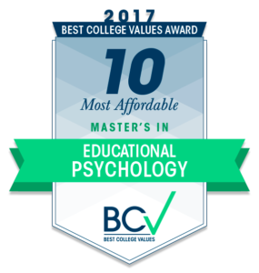 10 MOST AFFORDABLE MASTER’S DEGREES IN EDUCATIONAL PSYCHOLOGY 2017