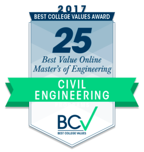 25 BEST VALUE ONLINE MASTER’S OF ENGINEERING IN CIVIL ENGINEERING