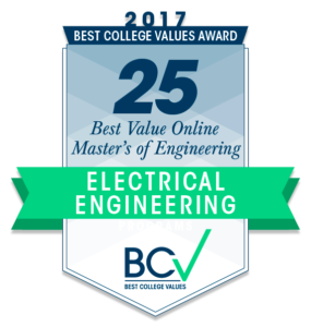 25 BEST VALUE ONLINE MASTER’S OF ENGINEERING IN ELECTRICAL ENGINEERING