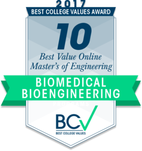 10 BEST VALUE ONLINE MASTER’S OF ENGINEERING IN BIOMEDICAL & BIOENGINEERING