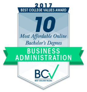 10 Most Affordable Online Bachelor's Degrees in Business Administration 2017