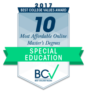 10 Most Affordable Online Master's Degrees in Special Education 2017